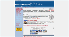 Desktop Screenshot of europamedievale.it